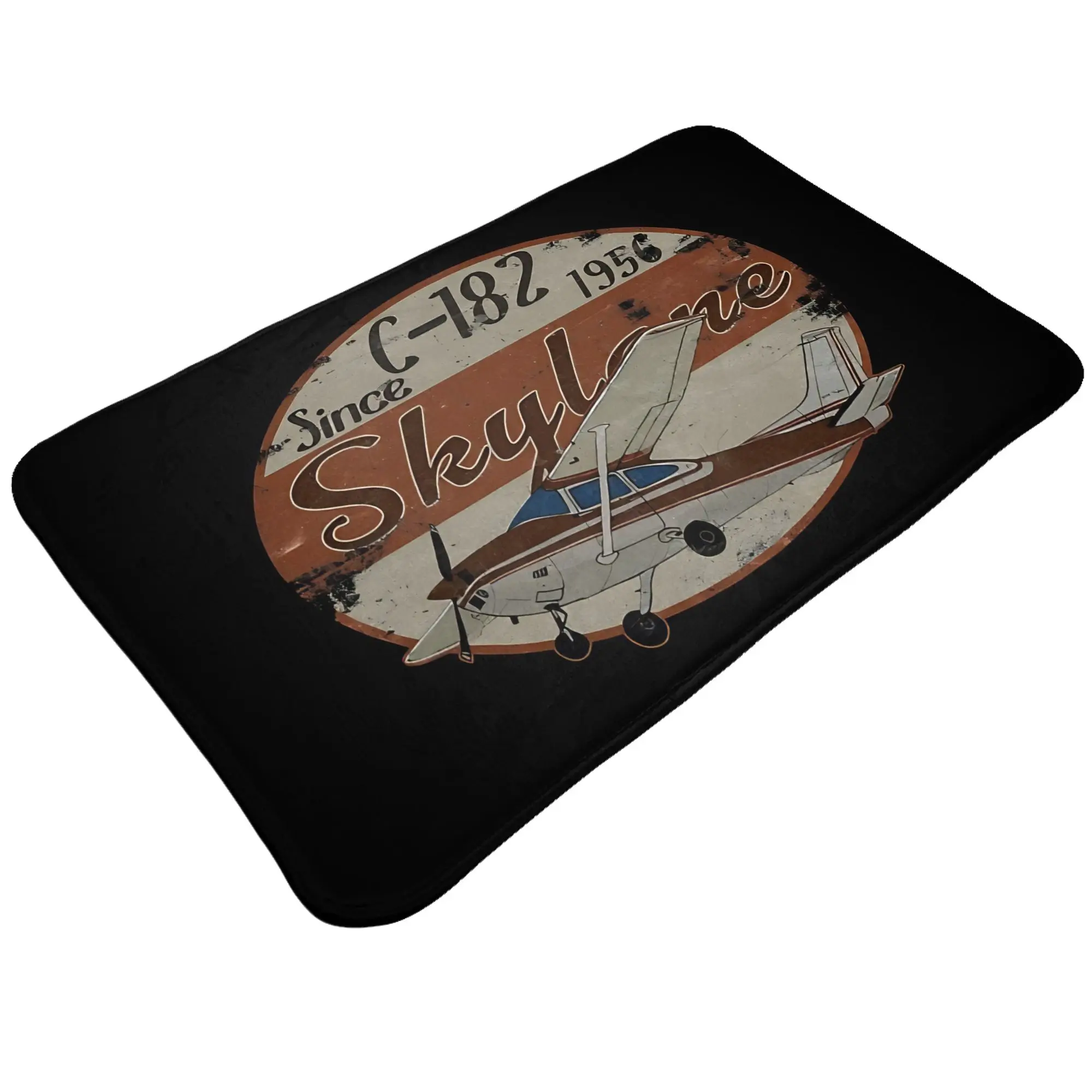 Vintage C182 Skyline Since 1956 6102897360 Decorations Bath Mat 70th Birthday Doormat Kitchen Carpet Balcony Rug Home Decor