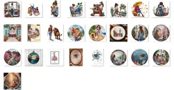 Girl Series - Writing 30-29 Counted Cross Stitch Kit, Winter Cabin Cabin, Hut, Snow Deer and River, Brook Creek, Dim 08976,