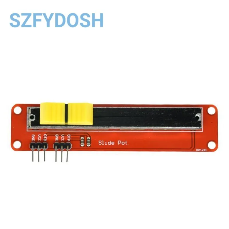 B10K przesuwany suwak przełącznik potencjometru moduł blokujący przesuwanie się dla Arduino MCU ramię elektroniki DIY