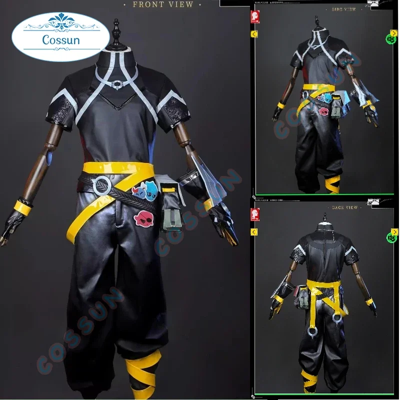 Gioco LOL Heartsteel Ezreal Costume Cosplay abiti di Halloween accessorio per abbigliamento uomo