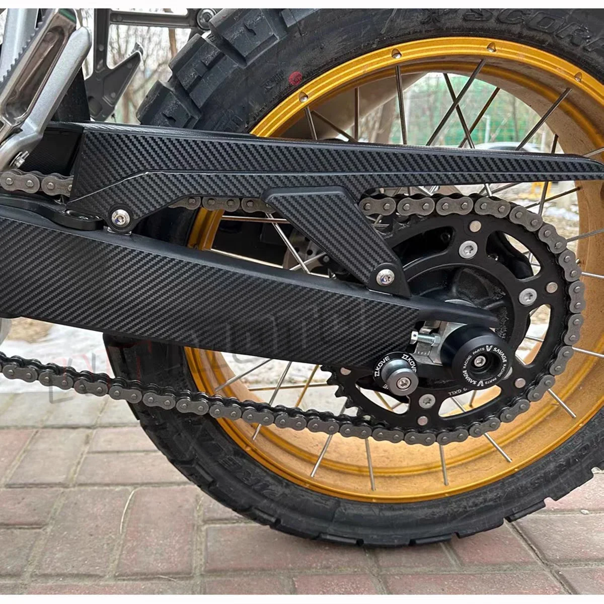 For KOVE 625X 800X Motorcycle Paddock Stand Spools Slider Screw Parking Bobbins Decor Bolt Modification Accessories