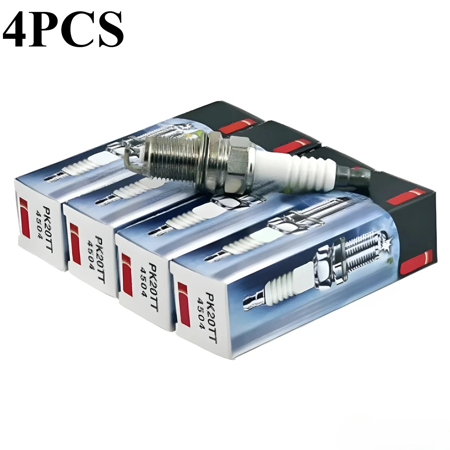 

4PCS PK20TT 4504 Platinum Spark Plug For Audi BMW Chevy Mitsubishi Jeep PK20TT-4504 For 9091901178 9091901210 Car Accessories