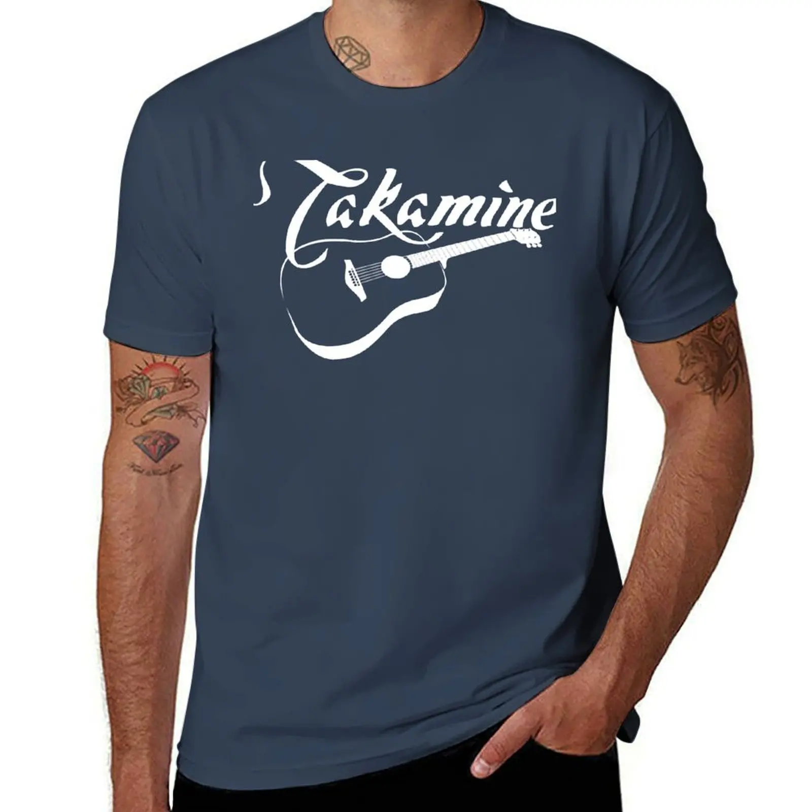 

Takamine Guitars Classic T-Shirt cotton t shirts high quality t shirts for man cotton soft t shirts for man slim fit T-Shirt