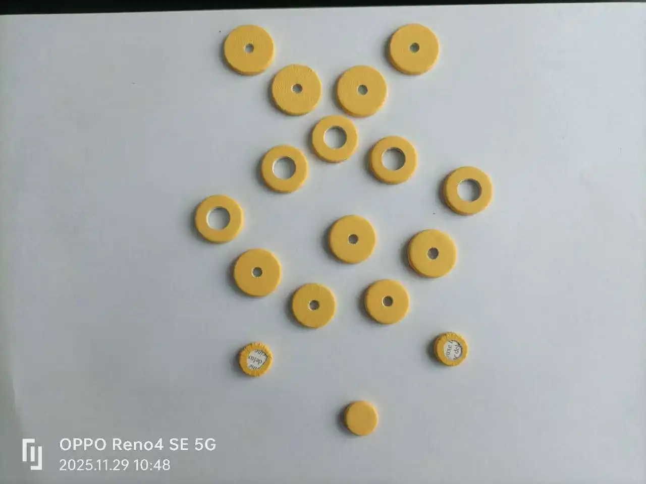 17-open hole Flute Gasket pad sound hole pad sheep casing felt key pad flute accessories