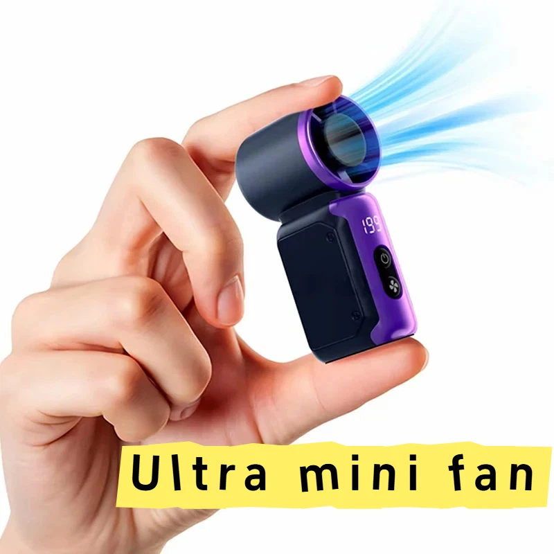 Mini Handheld Fan Portable Fan Small Electric Fan Usb Rechargeable Portable Fan Suitable For Outdoor Travel And Office Fans