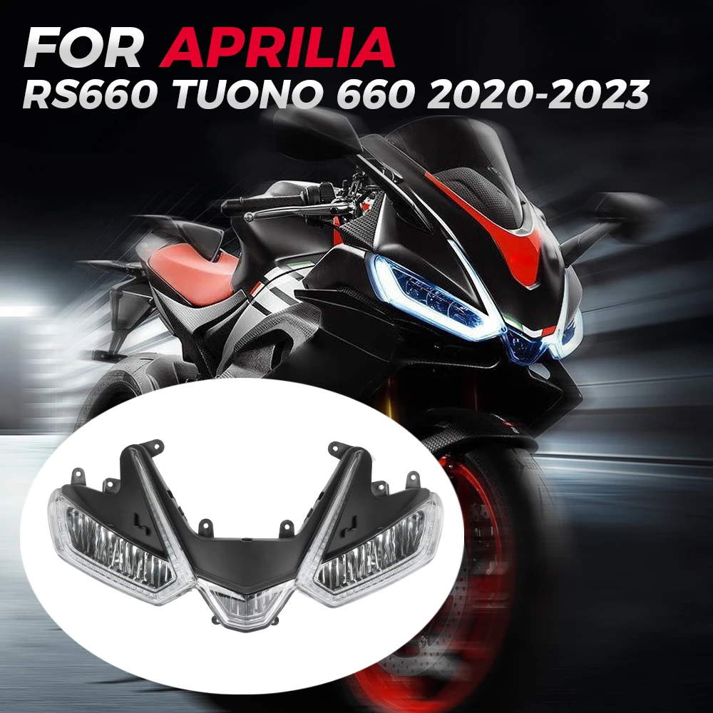 

Headlight For Aprilia RS660 Tuono 660 2020-2023 Motorcycle LED Fog Lamp Auxiliary Driving Light LED Headlights Light Assembly