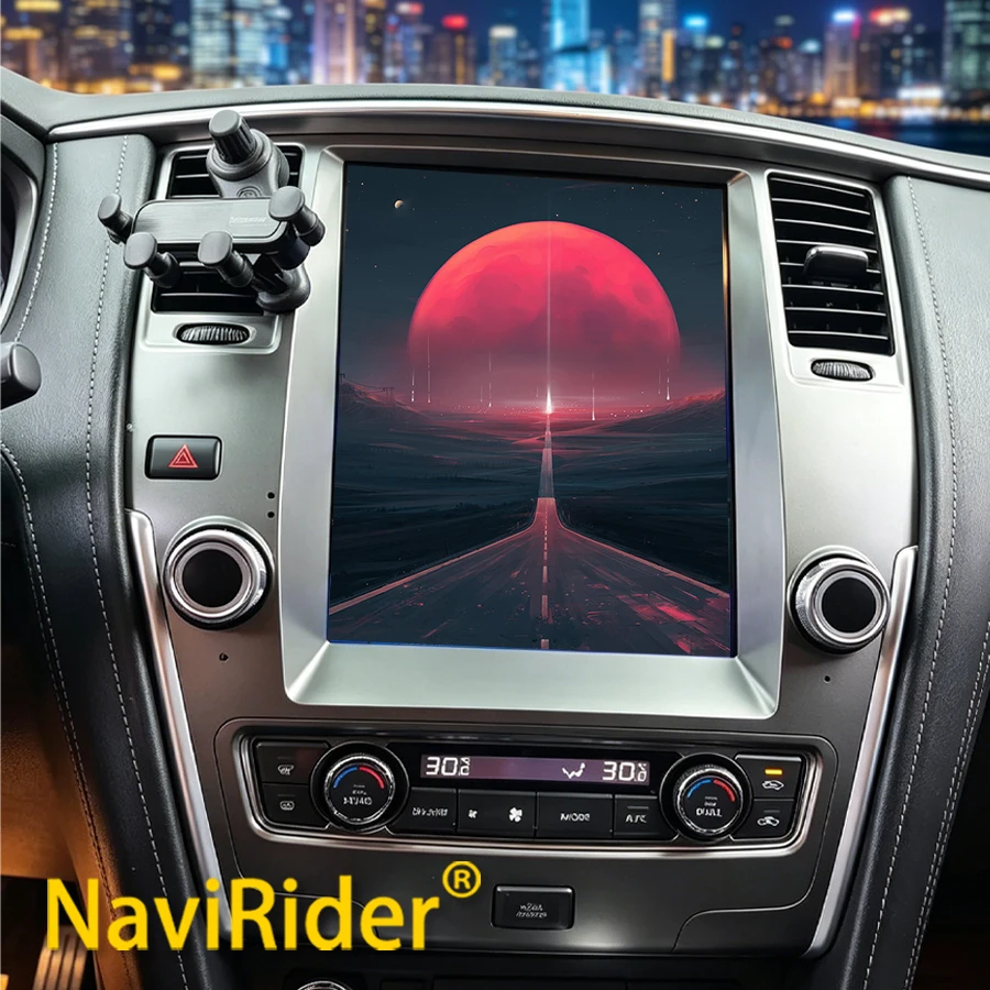 Yes 12.1 Inch Android Auto Touch Screen Video Player GPS Bluetooth 5.0 Carplay Radio For Nissan Patrol Y62 Y61 Armada 2010 2020