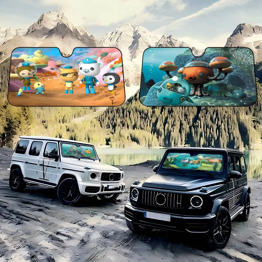 

Комиксы O-Octonauts, лобовое стекло автомобиля, солнцезащитный козырек, складной автомобильный солнцезащитный козырек, козырек для окна, УФ-отражатель, автомобильные сохраняют круто