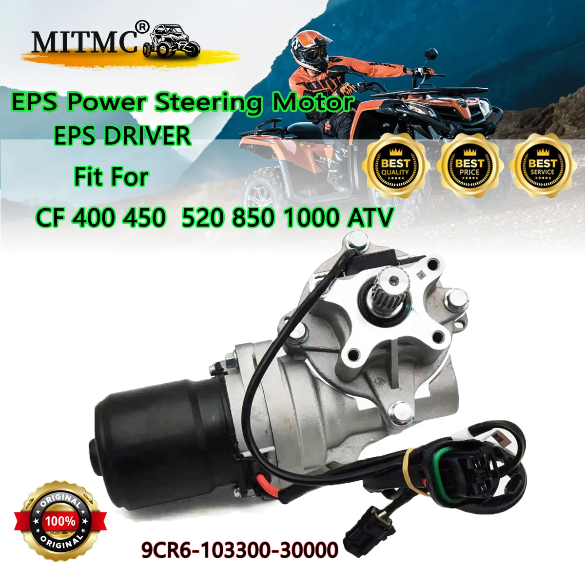 EPS kierowca EPS silnik wspomagania kierownicy A380 380W dla CF 400 520 600 850 1000 ATV QUAD gokart 9CR6-103300-30000