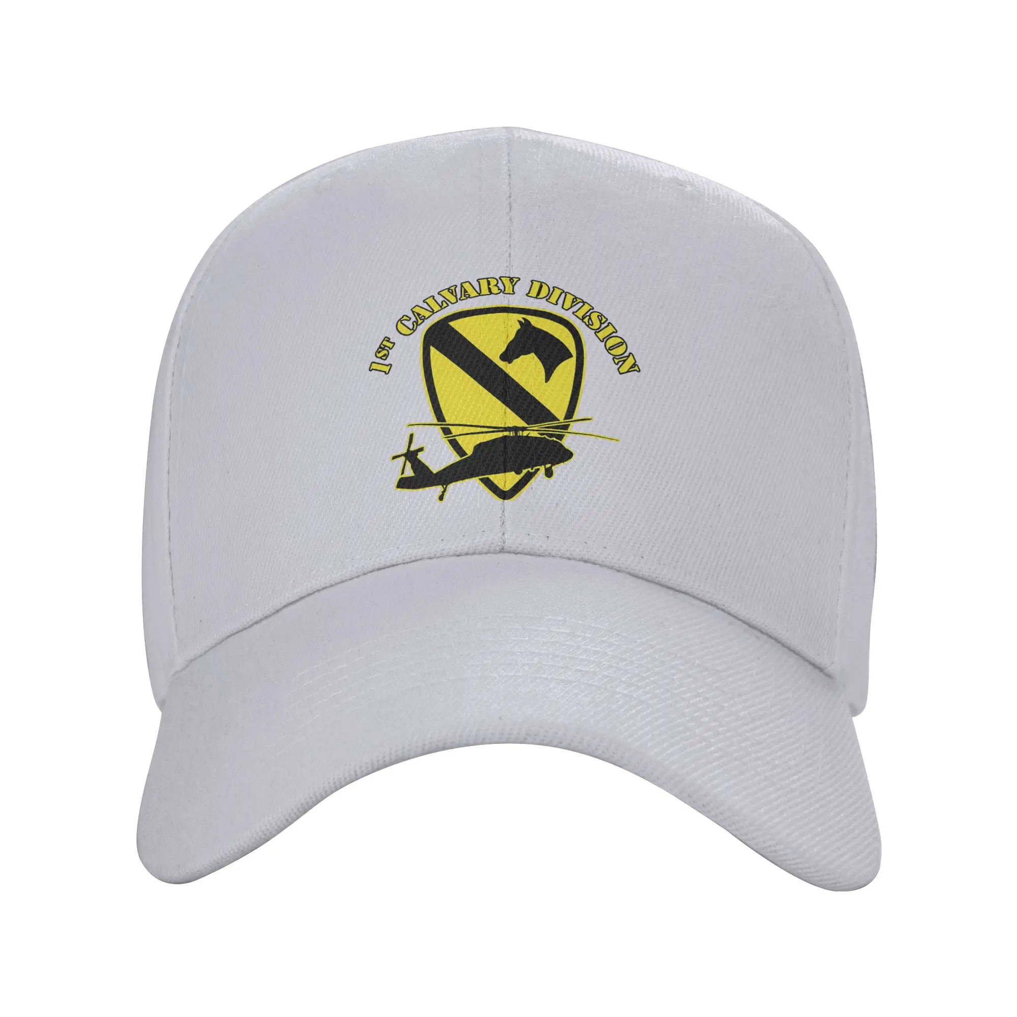 1st Air Cavalry Division Veteran Trendy Baseball Cap Summer Hot Weather Hip Hop Cap Baseball Cap