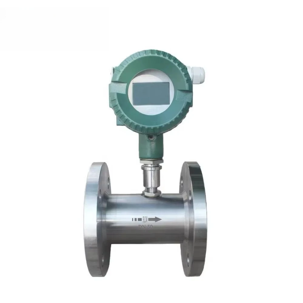 

Hot Sale High Quality Industrial Automation 0.5% / 0.2% High-Precision Micro Liquid Turbine Type Water Flowmeter