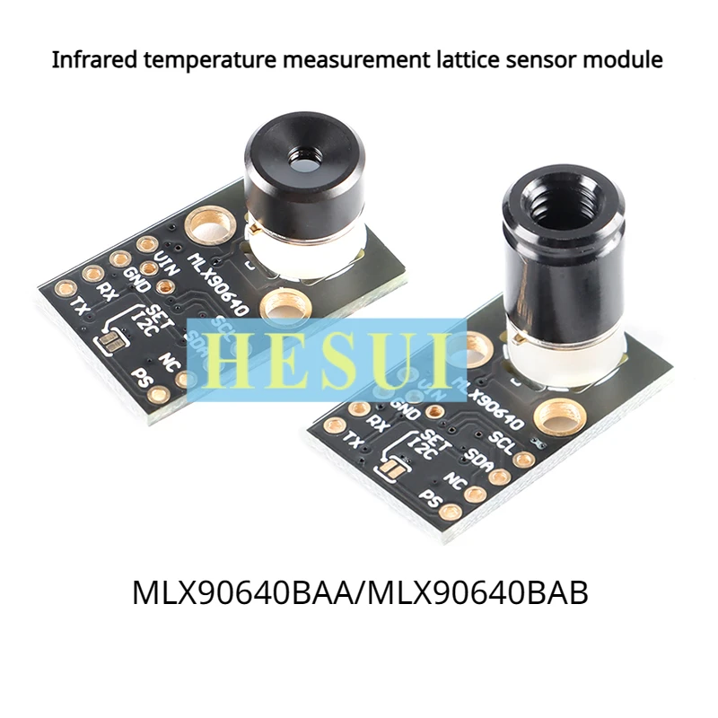 MLX90640BAA/B 32*24 infrared temperature measurement lattice sensor module  imaging /IR thermal imager