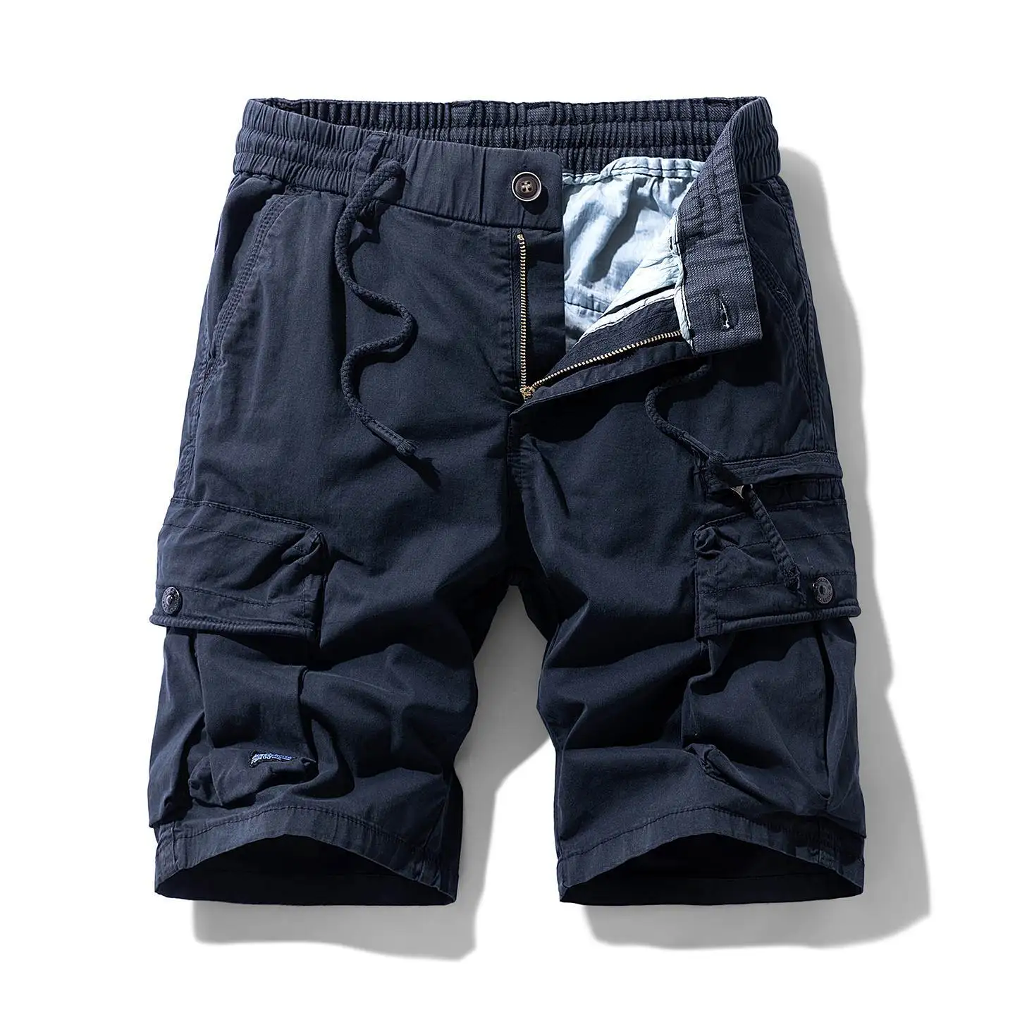 Fashion 2026 Trendy Tooling Shorts Men's Summer Wear Loose Casual Sports Half Pants Cotton Wear Multi-pocket Cargo Short Pants