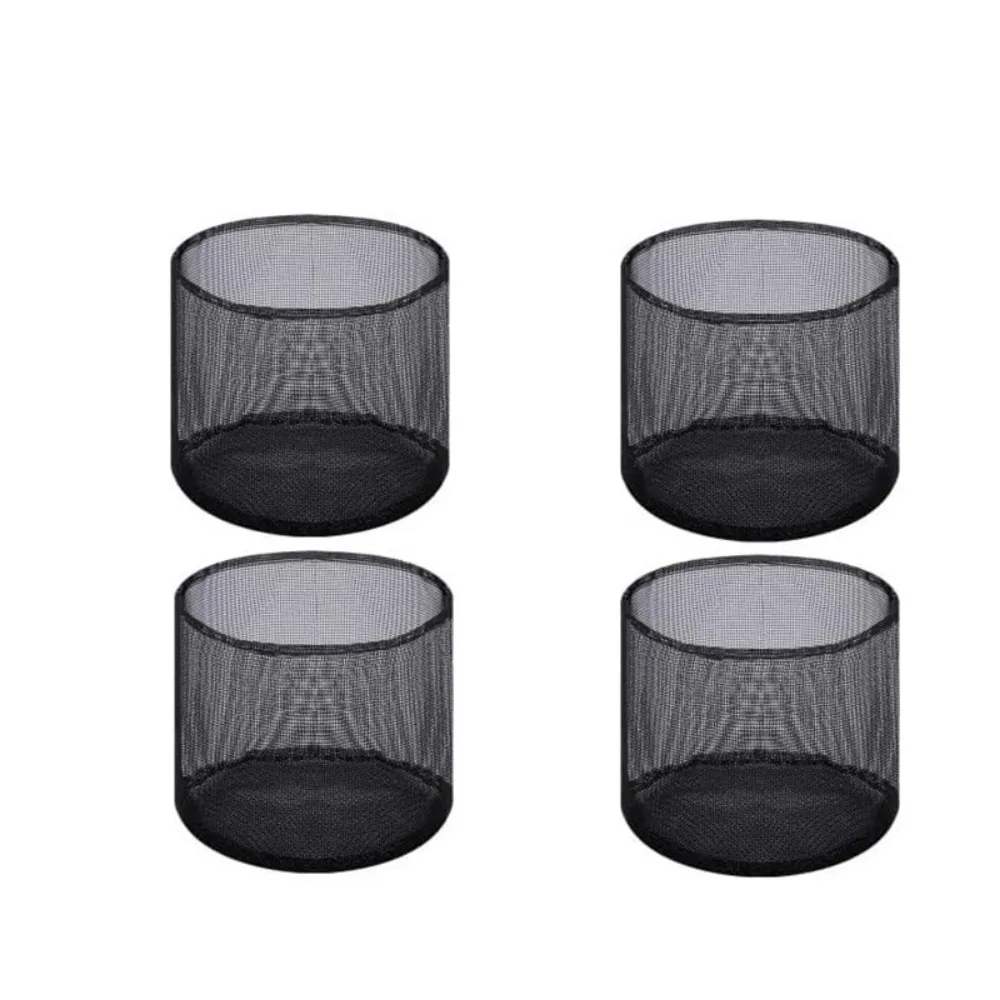

4Pcs Breathable Mesh Pond Plant Baskets Square/Round Enhanced Root Hydration Aquatic Planting Bags Multi-purpose Easy To Clean