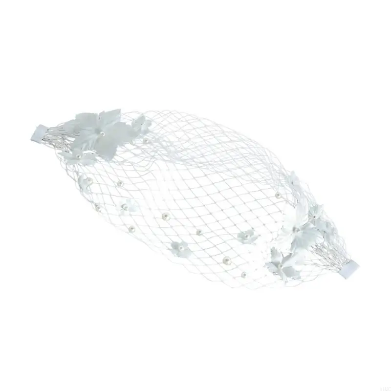 Tocado boda, velo Mantilla, velo perlas para novias, disfraz Halloween, novedad 2025