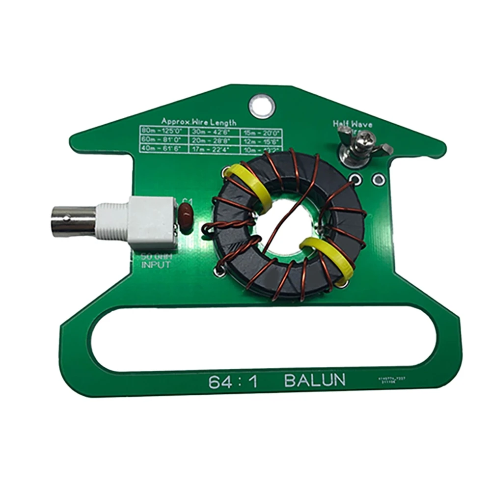 Balun Shortwave 64:1 Balun Without Tuning 5-35MHz Receive Antenna