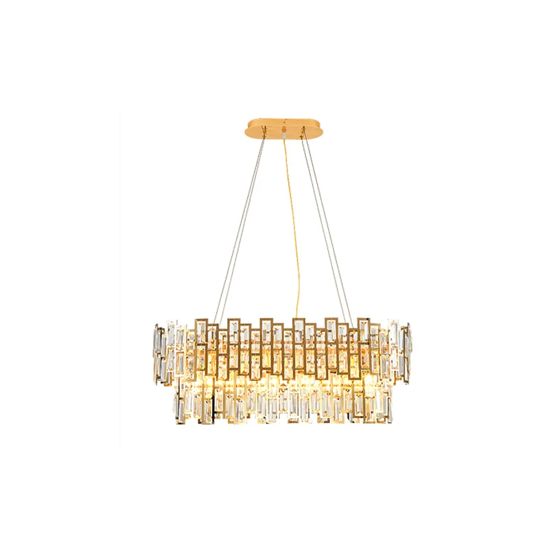 post modern luxury crystal chandelier High-end Showroom wedding get together nordic chandelier