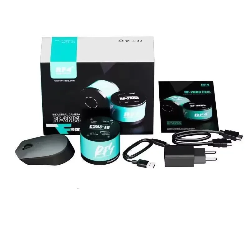 

TLF RF-2KC3 Full HD 2K 1080P Output Magnifying Glass Video Recording New Industrial Video Three-mesh Microscope