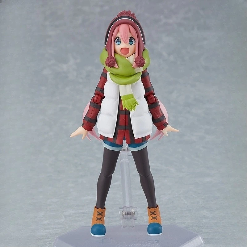 Max Original Figma Series Kagamihara Nadeshiko: Wersja DX Anime Figurka Akcji Model do Składania Zabawki Kolekcjonerskie Model Ozdoby