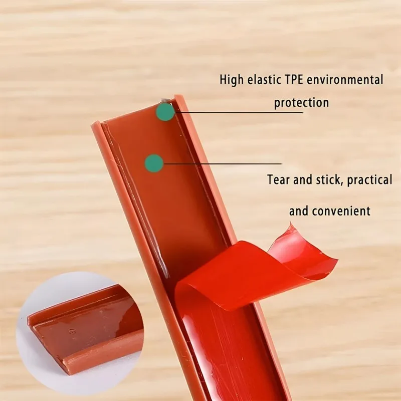LLCS-Corner Plastic Protective For Edge For Furniture, 5M, Flexible And Durable, Ideal For Homes With Kids And Pets