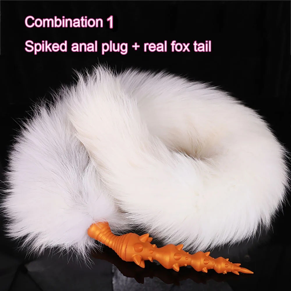 Butt Plug mit Schwanz Cosplay Erwachsenen-Sexspielzeug fr Frauen  Hundedildos/Spiked Anal Plugs DIY 35/65/95cm Echter Fuchsschwanz Anal  Sexspielzeug - AliExpress 66