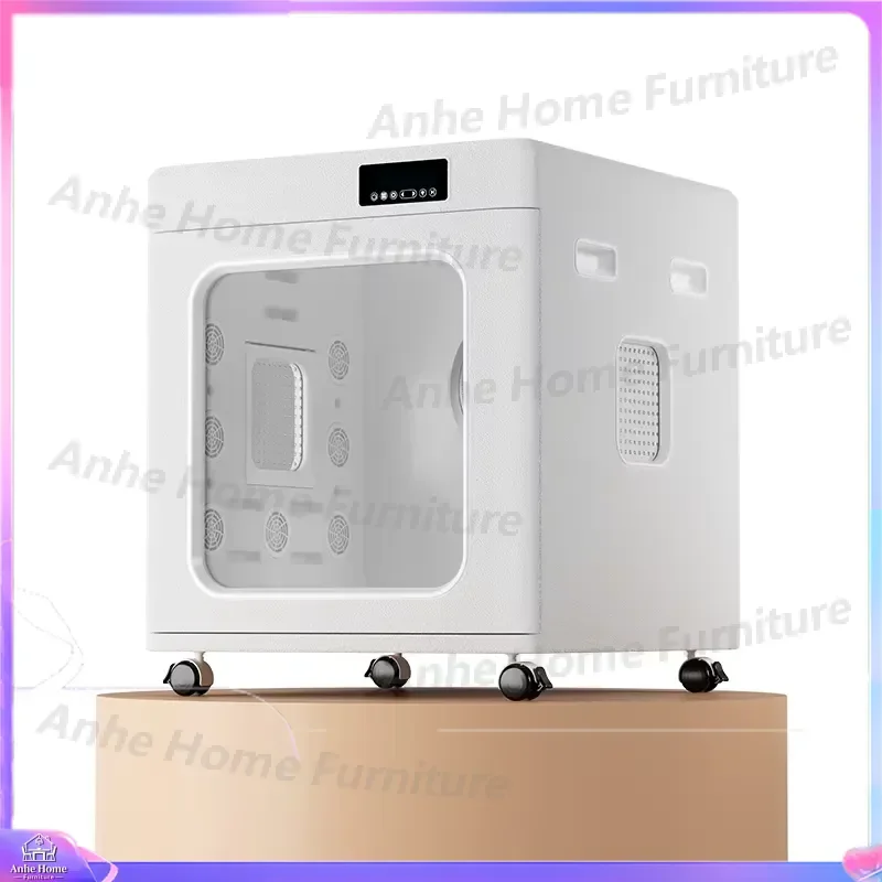 200L 528 Gallon Large Capacity Automatic Pet Hair Dryer with 360° Airflow Temperature and Time Control for Dog Cat Bathing