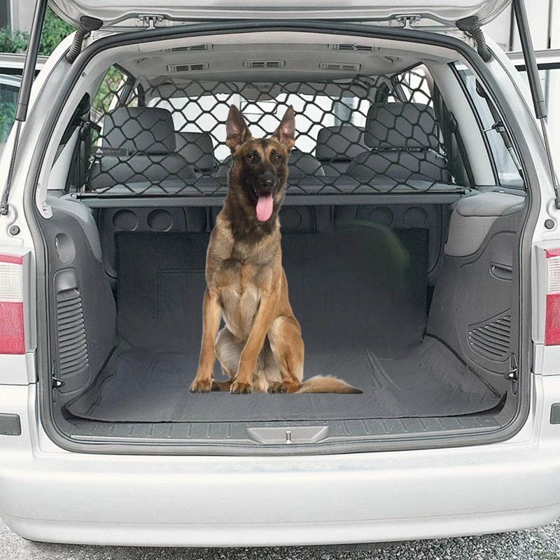 

Car Interior Accessory Pet Barrier Net Car Dog Isolation Mesh Anti-collision Mesh Trunk Barrier Dog Protection Net Car Supplies