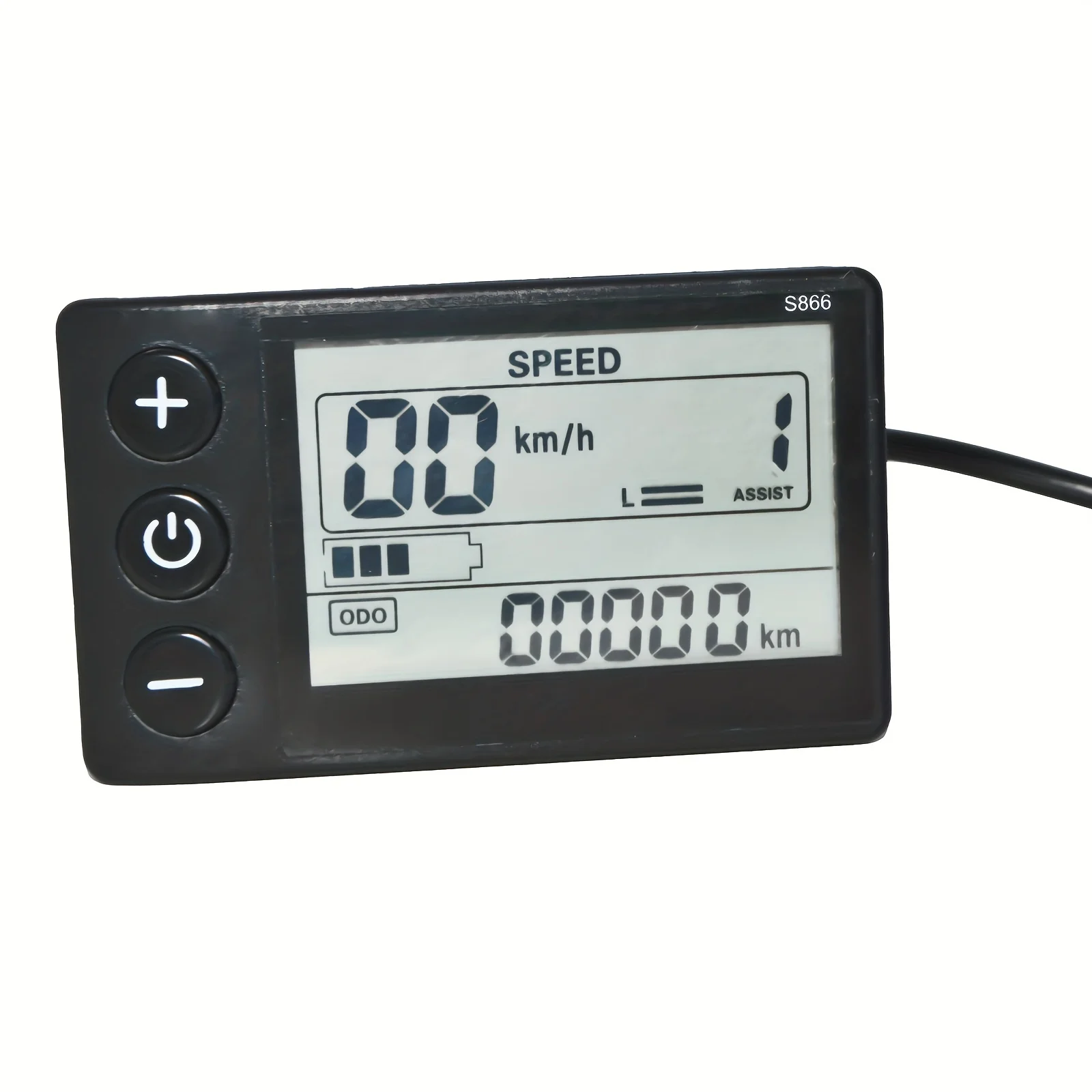 Electric Bicycle Modification Display Waterproof LCD Display $866 Controller Panel forE-Bike Scooter Dashboard Display Data Disp