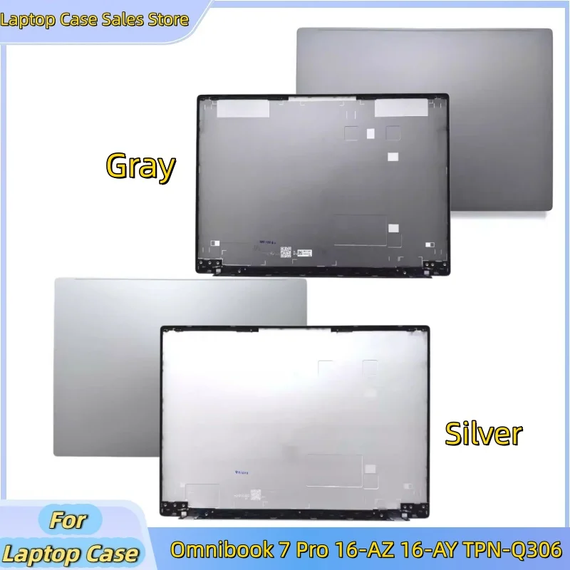 

Новый чехол для ноутбука Omnibook 7 Pro 16 16-AZ 16-AY TPN-Q306, задняя крышка ЖК-дисплея, верхняя крышка, серебристо-серый цвет