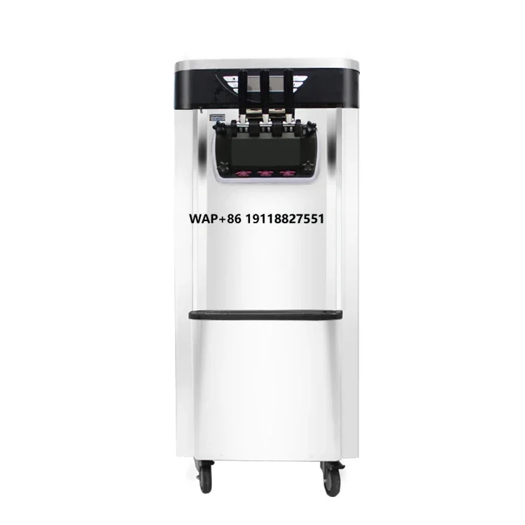 Food Shop Snack Shop Ice Cream Machine Spare Parts Automatic Commercial Gelato Maker Air Cooling Vending Machine