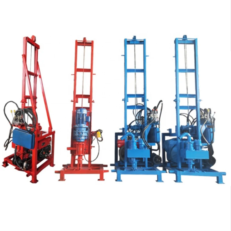 Small Water Well Drilling Rig Energy Mining Easy To Operate Trailer Hydraulic Water Wells Drilling Machine Mining Machinery