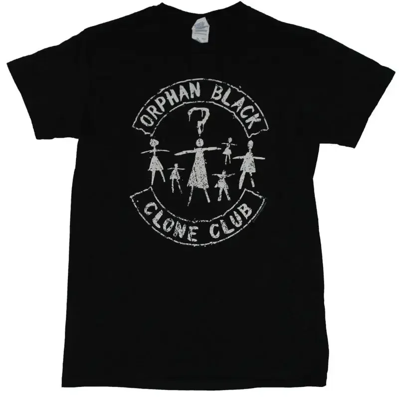Orphan Black Adult New T Shirt Simple Distressed Clone Club Stick Figure Pic