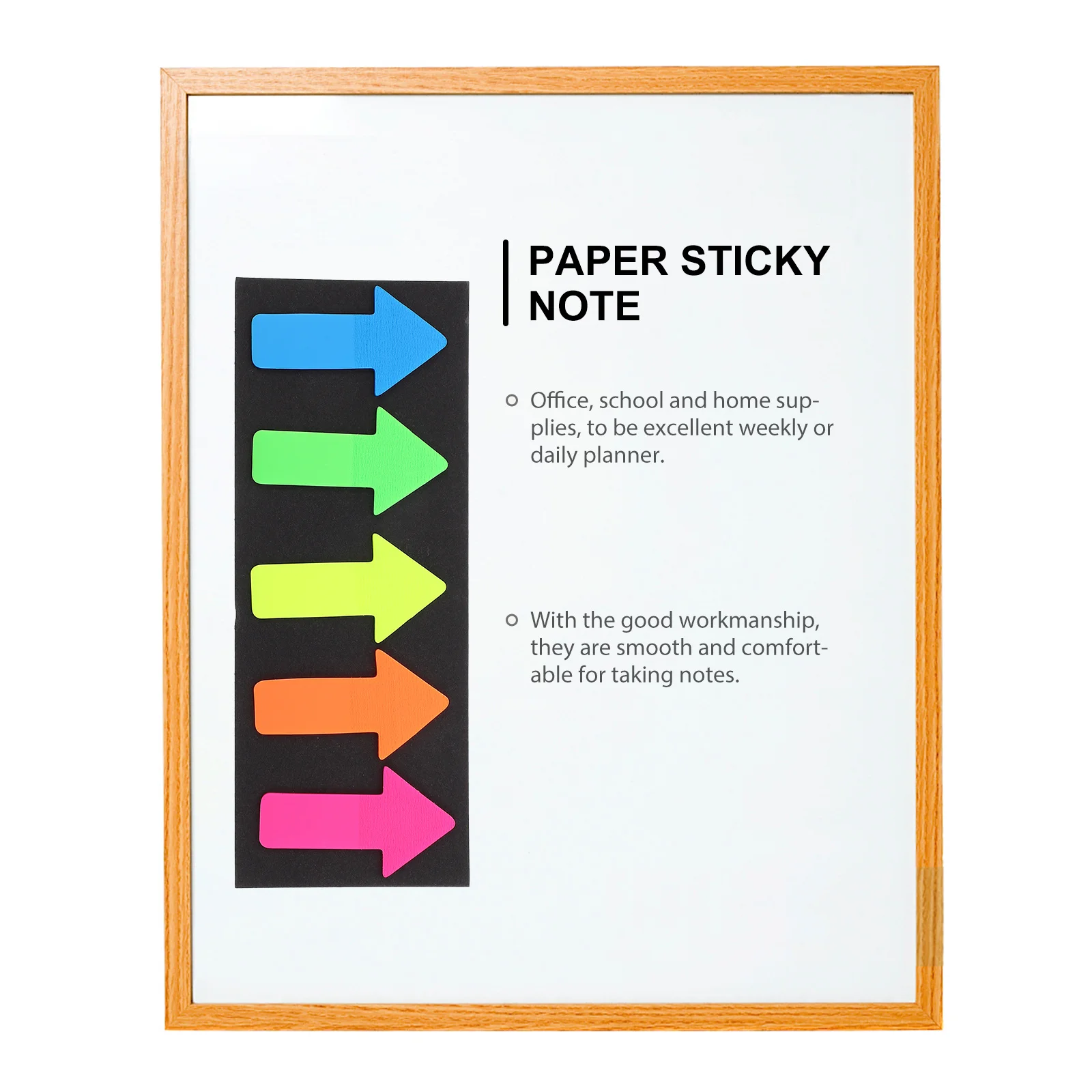 

4pcs Arrow Colorful Index Stickers Self-Adhesive Label For Bookmarks File Classification Office School Supplies