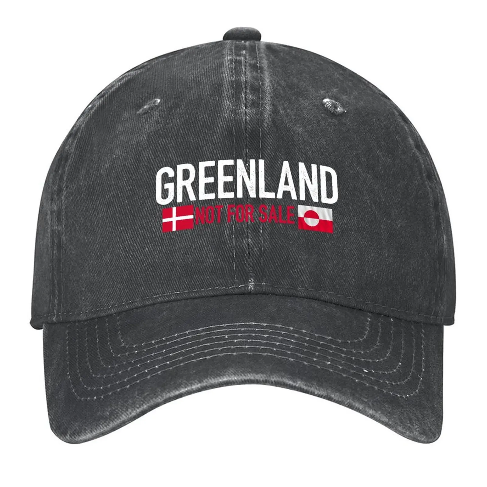 

greenland is not for sale our home Baseball Cap sun caps Luxury Brand Golf Hat Man black Caps Women Men's