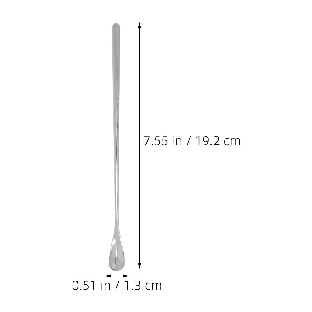 

3Pcs Reptile Food Spoon Professional Pet Feeding Durable Comfortable Handle Multi-Functional Design Small Animal Feeding Spoon