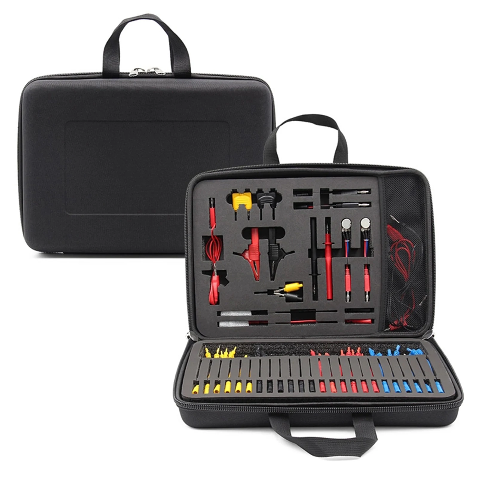 92pcs Automotive Test Leads Kit Electrical Wire Connector Terminal Tool Set with Alligator Clip Probe for Car Circuit Diagnosis