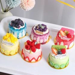 1PCS Simulation Cake Model Ornaments Fake Paper Cup Set Ins Food Photography Props Exhibition Hall Window Decoration Dessert