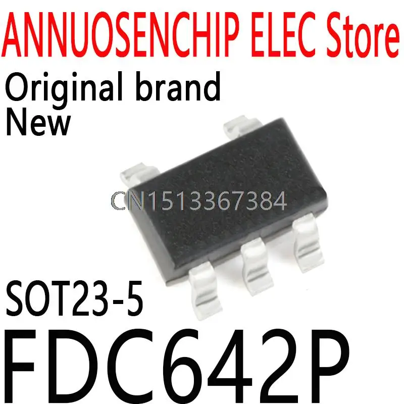 10PCS New and Original SOT23 FDC642 SOT SMD FDC642P 