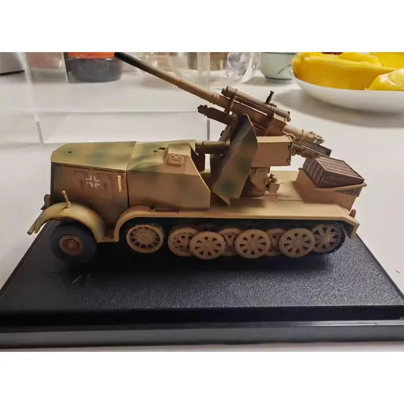PMA Diecast 1/72 Skala Sd.kfz.8 DB9 Pojazd półgąsienicowy z 88 działami przeciwlotniczymi Pojazd bojowy Model kolekcji zabawek