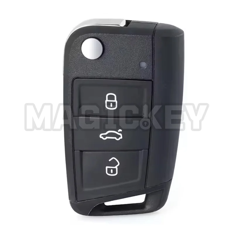 100% Original For Skoda Rapid Octavia MK3 2013+ P/N: 5E0 959 752 D 5E0959752D 434MHz MQB 48 Chip Flip Remote Key 3 Button