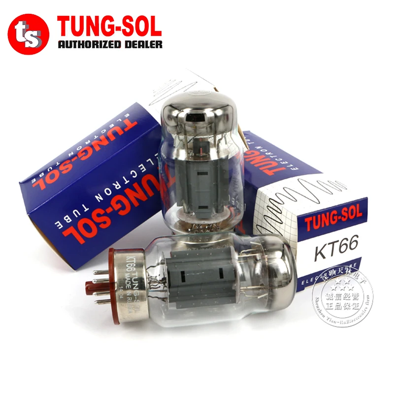 

TUNG-SOL KT66 Замена электронной лампы KT66/EL34/6L6 Вакуумная лампа Оригинальная заводская точность соответствия для усилителя