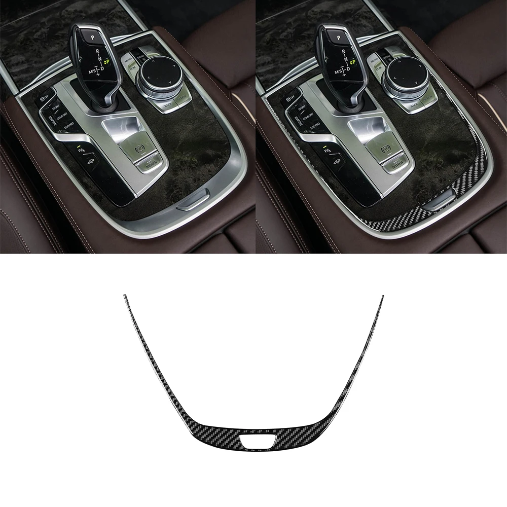 Gears Shift Frame Decoration Trim Cover Decal for 7 Series G11 G12 2015 2016 2017 2018 2019 2020 2021 2022 Car Accessories