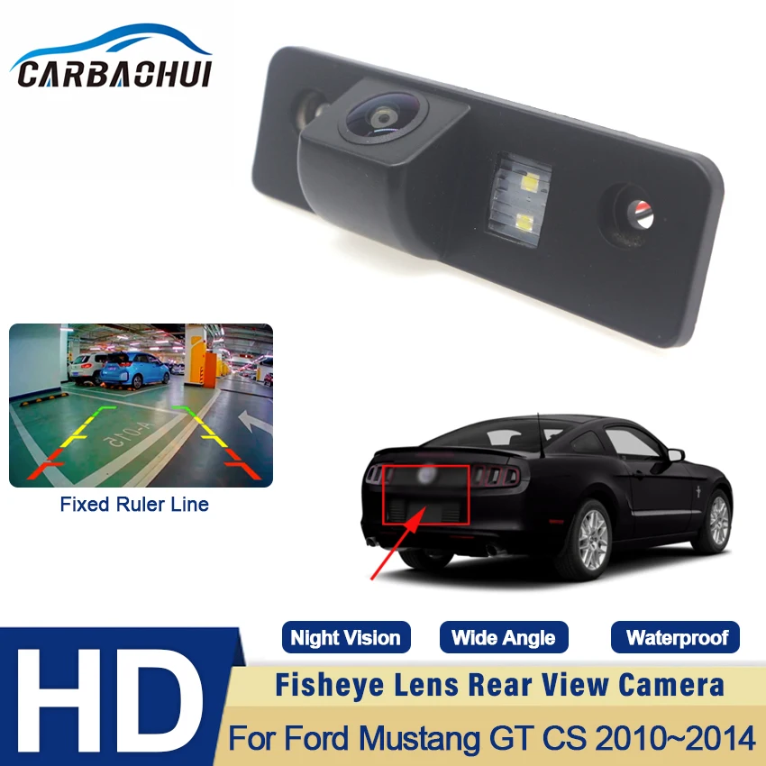 

Car Rear View Camera For Ford Mustang GT CS 2010 2011 2012 2013 2014 CCD Full HD Waterproof Night Vision Reversing Camera