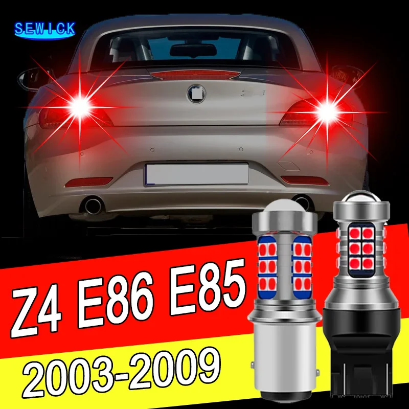 2pcs LED Brake Light Bulb Accessories For BMW Z4 E86 E85 2003 2004 2005 2006 2007 2008 2009