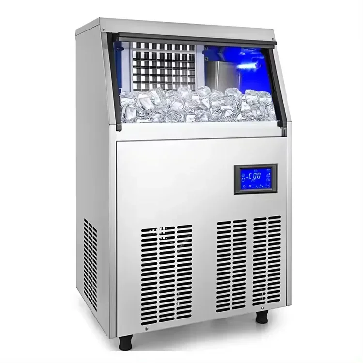 300kg 500kg 1000kg Factory Direct Industrial Big Capacity Cube Ice Maker Machine for Cold Drink Shop