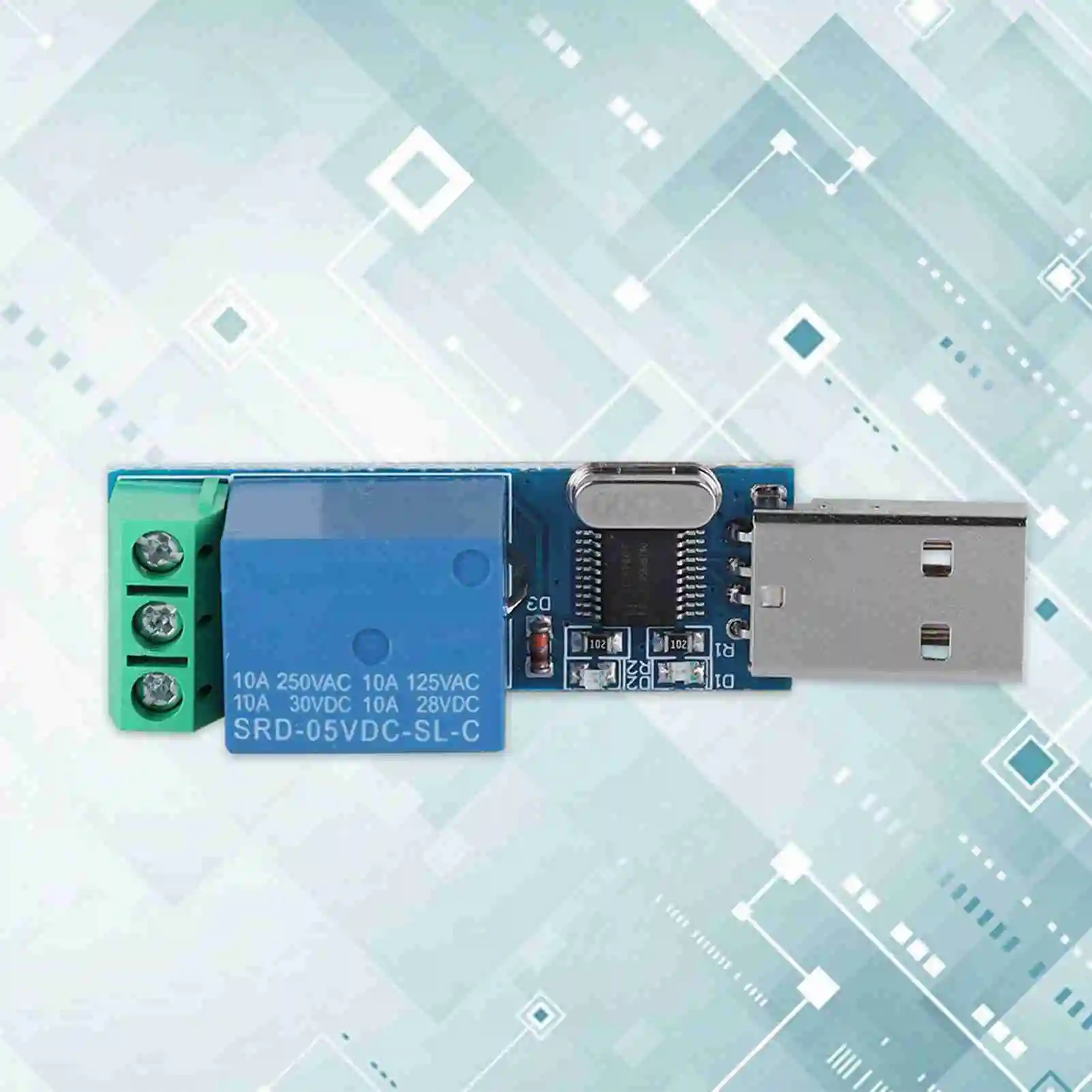 Módulo de relé USB LCUS-1 Módulo de controle de interruptor USB inteligente Tipo LCUS-1 Módulo de relé USB Interruptor de controle inteligente USB