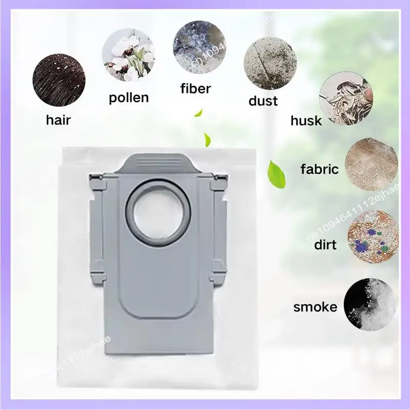 N83R استبدال أجزاء كيس لجميع الغبار ل Roborock QV 35A / QR 598 / QR 798 أجزاء المكنسة الكهربائية 12 قطعة