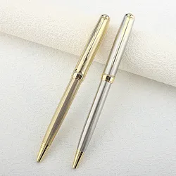 Business High-End Ballpoint Pen Metal Pen Heavy Feel Simple Signature Pen High Quality Hotel Business G2 424 Pen