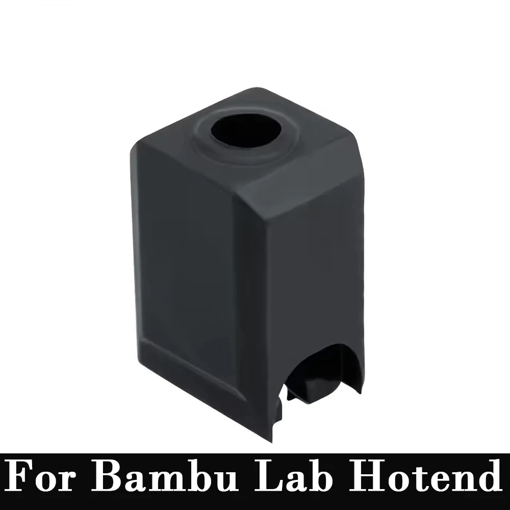 Hochtemperaturbeständige, verschleißfeste schwarze Silikonhüllen, X1, X1C, P1P Bamboo Lab Socken, 3D-Drucker, Hotend-Extruder – Detail 7