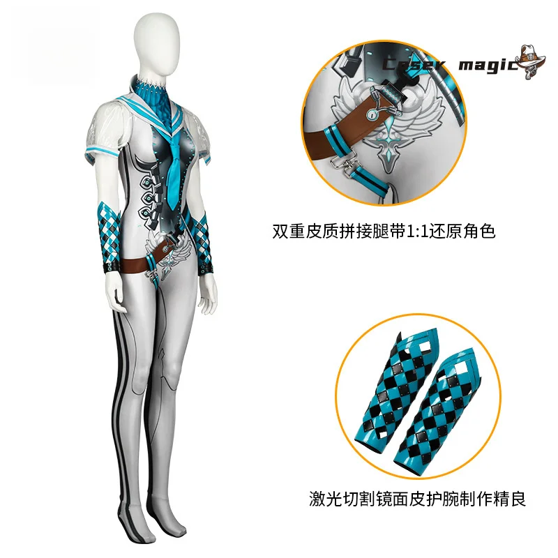 لعبة Stellar Blade Eve أزياء تنكرية موحدة للهالوين كرنفال حفلة عيد الميلاد لعب الأدوار الملابس الملابس